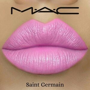MAC 🩷 M·A·Cximal Sleek Satin Lipstick - Saint Germain - Clean Pastel Pin